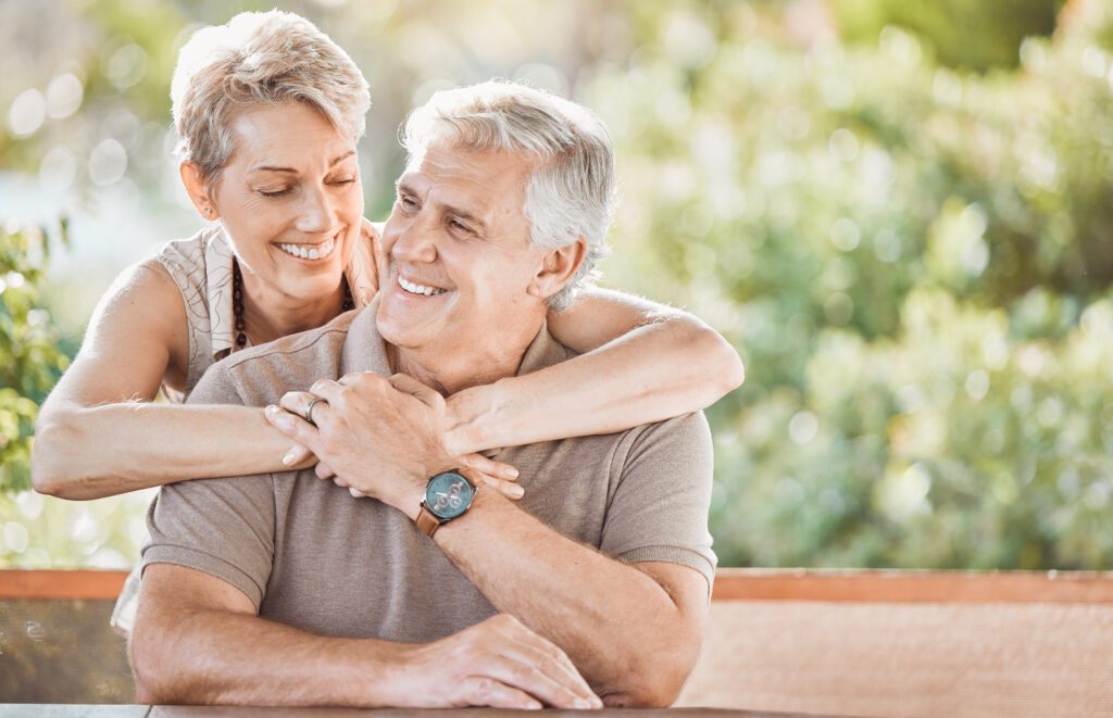 Theres only you for me. Shot of an affectionate couple spending time together